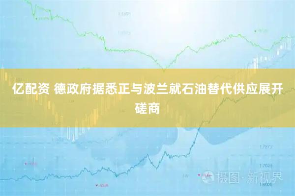 亿配资 德政府据悉正与波兰就石油替代供应展开磋商